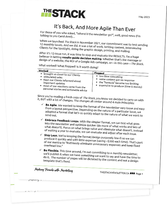 stack-of-stacks The Stack Marketing Newsletter